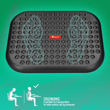 NGS Reposapiés Ergonómico ajustable FOOTNEST - Imagen 5 de 5 NGS Reposapiés Ergonómico ajustable FOOTNEST - Imagen 5 de 5