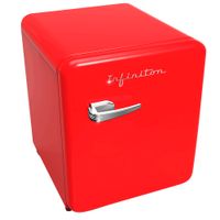 Miniatura 2 de FRIGORIFICO UNA PUERTA INFINITON CL-V48 F ALTO 49,3 CM  ANCHO 45 CM ROJO