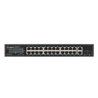 Miniatura 4 de SWITCH LANBERG 24 PTOS 1GB POE+/2X SFP 2X GBIT ETHERNET 250W RACK 19"