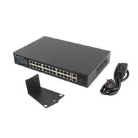Miniatura 8 de SWITCH LANBERG 24 PTOS 1GB POE+/2X SFP 2X GBIT ETHERNET 250W RACK 19"