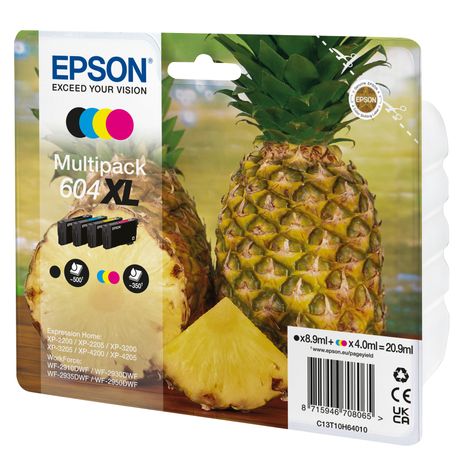 Ink/604XL Pineapple CMYK SEC - Imagen 2 de 2 Ink/604XL Pineapple CMYK SEC - Imagen 2 de 2