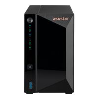 Miniatura 2 de SERVIDOR NAS ASUSTOR DRIVESTOR 2 PRO AS3302T V2 2 BAHIAS REALTEK RTD1296 QUAD 1.4GHZ 2GB LAN 2.5