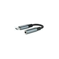Miniatura 2 de Nanocable Adaptador Audio USB-C/M a Jack/H, Gris