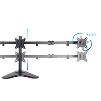 Miniatura 5 de Tooq Soporte mesa DB1704TN-B 3 brazos 17-27