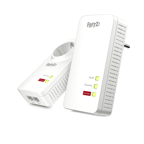AVM FRITZ!Powerline 1260E WLAN Set International, Pareja de adaptadores PLC hasta 1200 Mbps, Base Wi-Fi AC+N - Imagen 1 de 6 AVM FRITZ!Powerline 1260E WLAN Set International, Pareja de adaptadores PLC hasta 1200 Mbps, Base Wi-Fi AC+N - Imagen 1 de 6