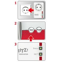 Miniatura 6 de Fritz!DECT Repeater 100 Extensor Repetidor