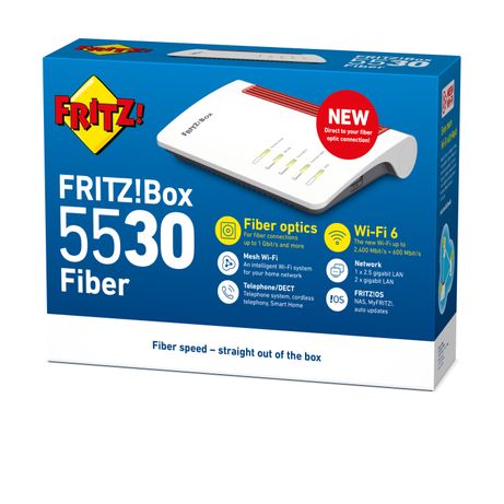 FRITZ!Box 5530 Fiber Edition International - Imagen 5 de 6 FRITZ!Box 5530 Fiber Edition International - Imagen 5 de 6