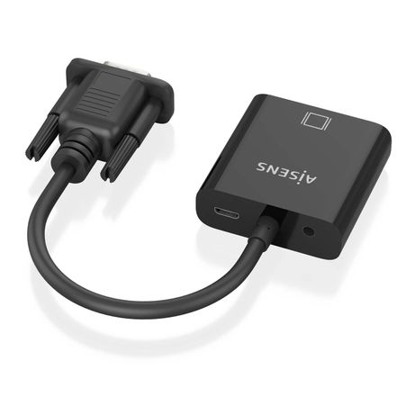 AISENS Cable conversor SVGA Audio a HDMI SVGA M Jack 3 5 H USB MicroB H HDMI A H Negro 20cm - Imagen 4 de 7 AISENS Cable conversor SVGA Audio a HDMI SVGA M Jack 3 5 H USB MicroB H HDMI A H Negro 20cm - Imagen 4 de 7