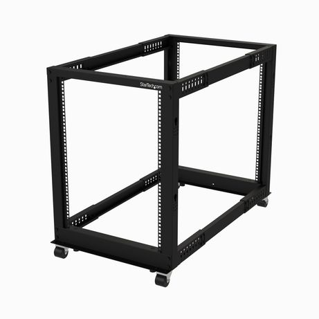 15U OPEN FRAME RACK - 4 POST - 22-40 IN. ADJUSTABLE DEP TH - Imagen 2 de 8 15U OPEN FRAME RACK - 4 POST - 22-40 IN. ADJUSTABLE DEP TH - Imagen 2 de 8