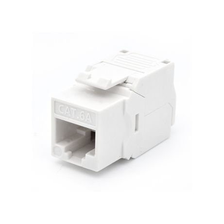 WP Keystone Cat. 6a UTP RJ45/Hembra Blanco - Imagen 2 de 4 WP Keystone Cat. 6a UTP RJ45/Hembra Blanco - Imagen 2 de 4