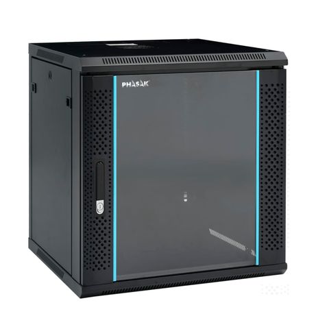 PHASAK Mural Rack PHASAK Pro 19" 12U Desmontado - Envio Flat Pack - PHO 2112D Negro - Imagen 5 de 6 PHASAK Mural Rack PHASAK Pro 19" 12U Desmontado - Envio Flat Pack - PHO 2112D Negro - Imagen 5 de 6