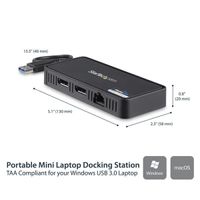 Miniatura 3 de DOCKING STATION USB 3.0 PARA DOS MONITORES DISPLAYPORT G BE