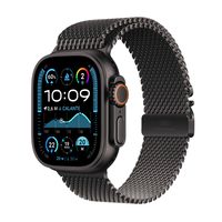 Miniatura 2 de Apple Watch Ultra 2 (2024), GPS + Cellular, 49 mm, Caja de Titanio Negro, Gesto doble toque, Correa Titanium Milanese Lo