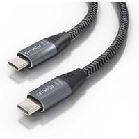 Miniatura 4 de AISENS Cable USB 3 2 Gen2x2 Aluminio 20Gbps 8K 30Hz 5A 100W E Mark  Tipo USB C M USB C M  Gris  3 0m