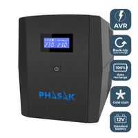 Miniatura 4 de SAI 1560 VA PHASAK SIRIUS 900W DIGITAL INTERACTIVA