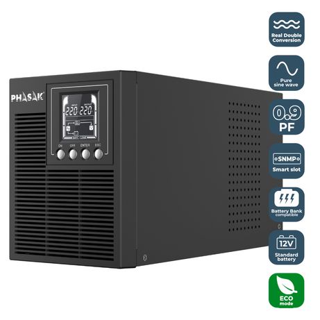 SAI 1000 VA PHASAK SMART PRO 900W ONLINE - Imagen 5 de 7 SAI 1000 VA PHASAK SMART PRO 900W ONLINE - Imagen 5 de 7