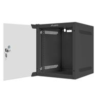 Miniatura 4 de ARMARIO LANBERG MURAL RACK 10" 6U/280X310 FLAT PACK NEGRO PUERTA CRISTAL