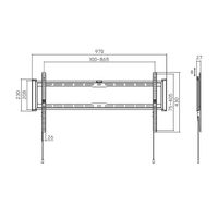 Miniatura 8 de SOPORTE AISENS PARED ULTRA DELGADO MONITOR/TV 75KG DE 43-90 NEGRO