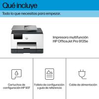 Miniatura 12 de HP OfficeJet Pro Multifunción A4Wifi Thermal Inkjet Dúplex Impresora multifunción HP OfficeJet Pro 9135e