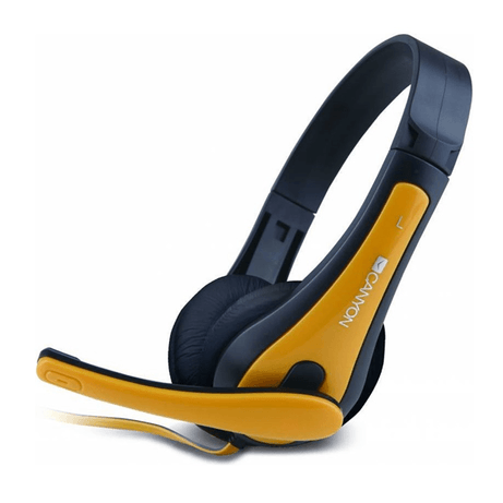 CANYON Auriculares PC con microfono-Enchufe combinado de 3,5 mm-Almohadillas de cuero-Cable2.0m-Negro CNS-CHSC1B - Imagen 1 de 3 CANYON Auriculares PC con microfono-Enchufe combinado de 3,5 mm-Almohadillas de cuero-Cable2.0m-Negro CNS-CHSC1B - Imagen 1 de 3