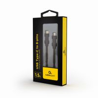 Miniatura 3 de CABLE DE CARGA Y DATOS GEMBIRD USB TIPO C A 8 PINES, 1,5 M