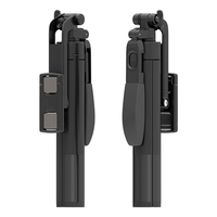 Miniatura 1 de AISENS Palo Tripode Para Selfie Con Mando A Distancia Bluetooth 3 En 1  Negro