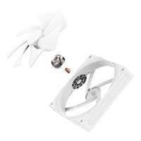 Miniatura 7 de VENTILADOR CAJA NZXT 140mm Static Pressure Fan - Single Pack (White) RF-P14SF-W2