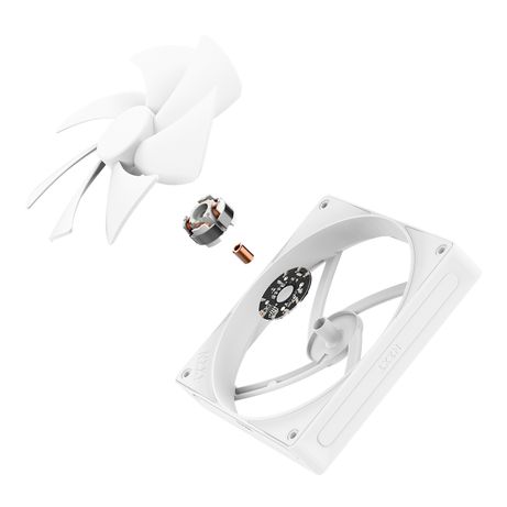VENTILADOR CAJA NZXT 140mm Static Pressure Fan - Single Pack (White) RF-P14SF-W2 - Imagen 7 de 7 VENTILADOR CAJA NZXT 140mm Static Pressure Fan - Single Pack (White) RF-P14SF-W2 - Imagen 7 de 7