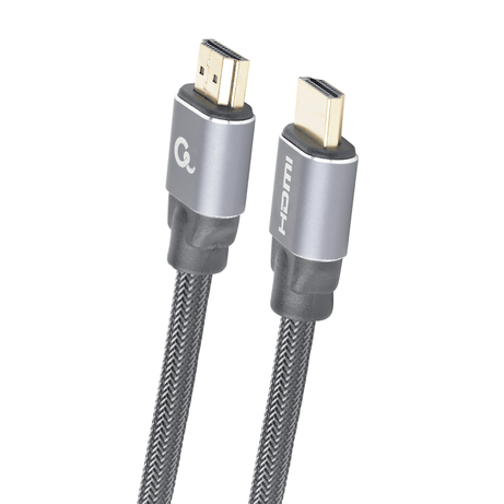 CABLE HDMI 2.0 4K 60HZ GEMBIRD CCBP-HDMI-2M PREMIUM TRENZADO ETHERNET 2M NEGRO - Imagen 1 de 3 CABLE HDMI 2.0 4K 60HZ GEMBIRD CCBP-HDMI-2M PREMIUM TRENZADO ETHERNET 2M NEGRO - Imagen 1 de 3