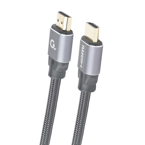 CABLE HDMI 2.0 4K 60HZ GEMBIRD CCBP-HDMI-2M PREMIUM TRENZADO ETHERNET 2M NEGRO - Imagen 2 de 3 CABLE HDMI 2.0 4K 60HZ GEMBIRD CCBP-HDMI-2M PREMIUM TRENZADO ETHERNET 2M NEGRO - Imagen 2 de 3