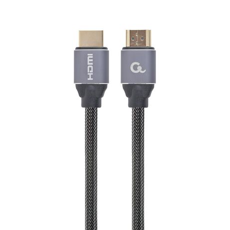 CABLE HDMI 2.0 4K 60HZ GEMBIRD CCBP-HDMI-2M PREMIUM TRENZADO ETHERNET 2M NEGRO - Imagen 3 de 3 CABLE HDMI 2.0 4K 60HZ GEMBIRD CCBP-HDMI-2M PREMIUM TRENZADO ETHERNET 2M NEGRO - Imagen 3 de 3