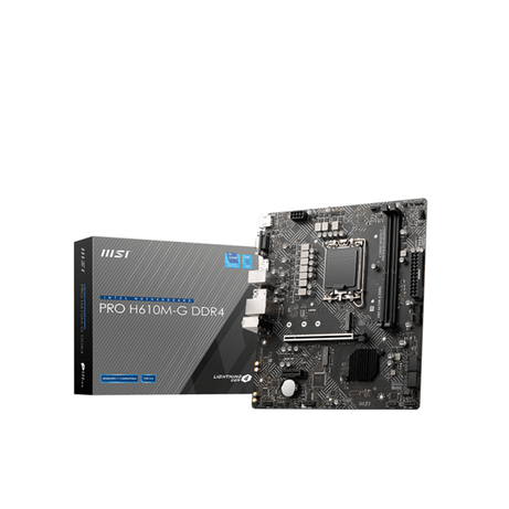 MSI Intel PRO H610M-G DDR4 LGA 1700 - Imagen 1 de 1 MSI Intel PRO H610M-G DDR4 LGA 1700 - Imagen 1 de 1