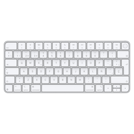 Magic Keyboard with Touch ID for Mac models with Apple silicon - Spanish - Imagen 1 de 2 Magic Keyboard with Touch ID for Mac models with Apple silicon - Spanish - Imagen 1 de 2