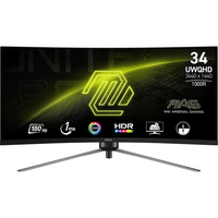 Miniatura 1 de MONITOR MSI MAG 345CQR 34" VA 3440 x 1440 HDMI 1MS 180HZ CURVO