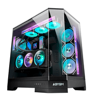 Miniatura 1 de Abysm Danube Sava H600 Black Caja Torre E-ATX, ATX, ITX, Micro