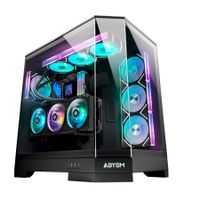 Miniatura 2 de Abysm Danube Sava H600 Black Caja Torre E-ATX, ATX, ITX, Micro