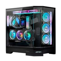 Miniatura 3 de Abysm Danube Sava H600 Black Caja Torre E-ATX, ATX, ITX, Micro