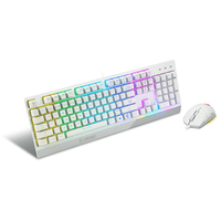 Miniatura 1 de TECLADO + RATON MSI VIGOR GK30 COMBO WHITE