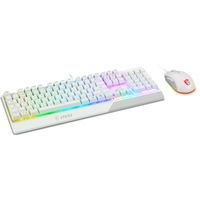 Miniatura 4 de TECLADO + RATON MSI VIGOR GK30 COMBO WHITE