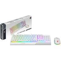 Miniatura 6 de TECLADO + RATON MSI VIGOR GK30 COMBO WHITE
