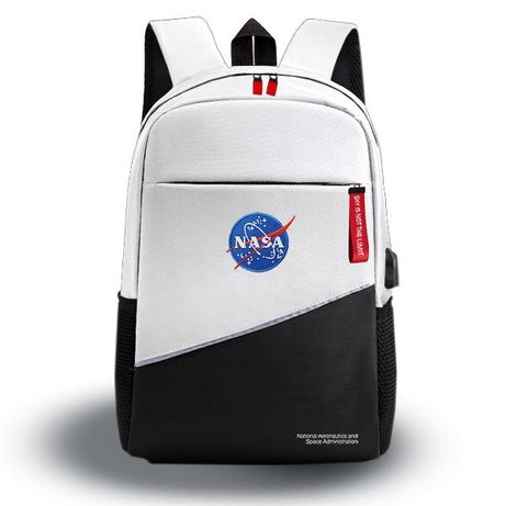 MOCHILA NASA WHITE-BLACK - Imagen 4 de 4 MOCHILA NASA WHITE-BLACK - Imagen 4 de 4