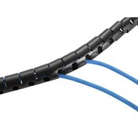 Miniatura 4 de ORGANIZADOR DE CABLES EN ESPIRAL EQUIP 650868 CON CLIP 2.5 METROS COLOR NEGRO