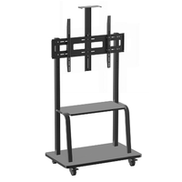 Miniatura 1 de SOPORTE DE SUELO CON RUEDAS APPROX PARA PANTALLA  DE 60" - 100"  FIJO  MAX. VESA  600x600 HASTA 100KG