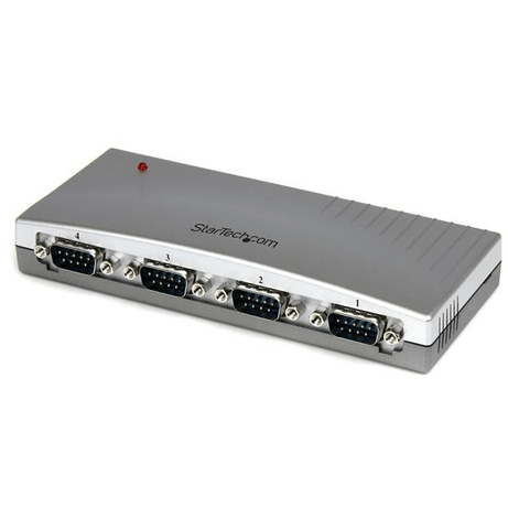 Hub Concentrador USB a 4 Puertos Serie RS232 Ladron DB9 - Imagen 1 de 5 Hub Concentrador USB a 4 Puertos Serie RS232 Ladron DB9 - Imagen 1 de 5