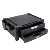 Miniatura 2 de iggual EM2C Elevador monitor 2 cajones negro