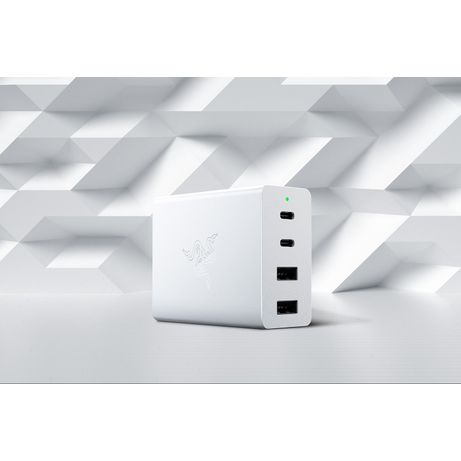 RAZER CARGADOR USB-C 130W GaN Charger Mercury (RC21-01700200-R3M1) - Imagen 2 de 7 RAZER CARGADOR USB-C 130W GaN Charger Mercury (RC21-01700200-R3M1) - Imagen 2 de 7