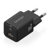 Miniatura 3 de AISENS Cargador Gan 30W  1xUSB C PD3 0 QC4 0  1xUSB A QC3 0  Negro