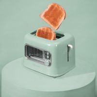 Miniatura 5 de TOSTADORA VERTICAL RETROVISION CECOTEC 08040 VERDE