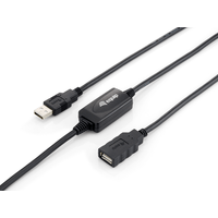 Miniatura 1 de CABLE PROLONGADOR EQUIP USB 2.0 10 MTS. CON AMPLIFICADOR