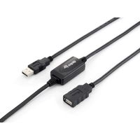 Miniatura 2 de CABLE PROLONGADOR EQUIP USB 2.0 10 MTS. CON AMPLIFICADOR